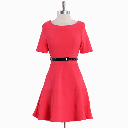 Ruche dress